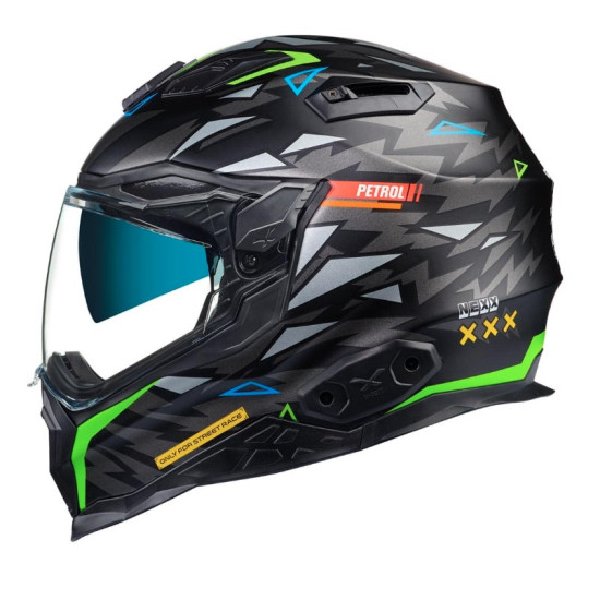 NEXX X.WST 2 ROCKCITY MAT SİYAH-NEON SARI KASK