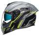 NEXX SX.100R GRIDLINE MAT GRİ-NEON SARI KASK