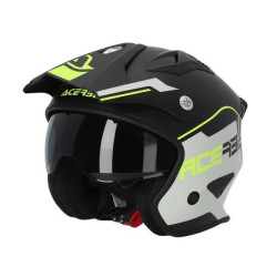 ACERBİS JET ARIA 22-06 KASK SİYAH GRİ