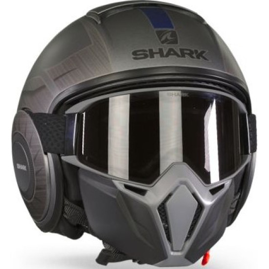 SHARK STREET DARK TRIBUTE RM MAT AÇIK KASK AUB