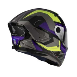 Mt Thunder 4 Sv Vailant B2 Full Face Motosiklet Kaskı GRİ