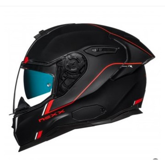 NEXX SX 100R  FRENETIC RED BLACK MT